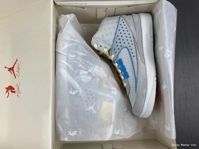 Grey DN3802-001 Fog Jordan 2 Union Retro 0630
